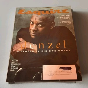 Esquire Magazine Winter 2024/2025 Denzel Washington - Picture 1 of 1