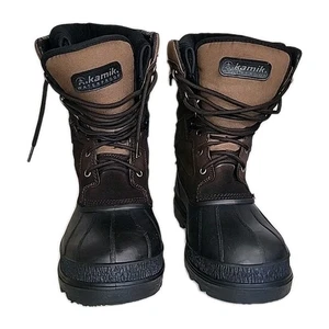 Kamik Nationwide Nation wasserdichte Winterstiefel Thinsulate gefüttert Herren Größe 11 - Bild 1 von 8