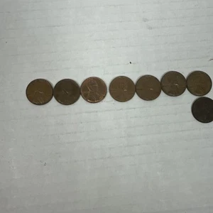1941, 1960-69 Lincoln US Pennies 8er Set - Bild 1 von 9