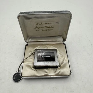 Radio de Bolsillo Miniatura Juliette 9 Transistores Modelo TR-91M En Estuche Original - Imagen 1 de 11