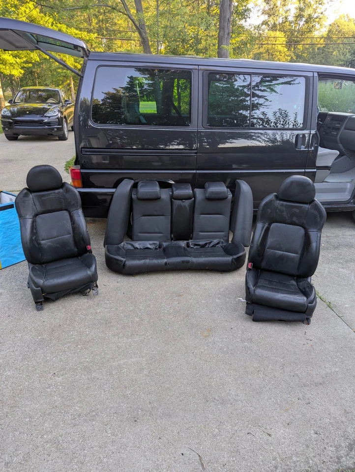 2009 Subaru Legacy GT Sedan Front Rear Seat Set Leather 05-09 - Image 1 of 4