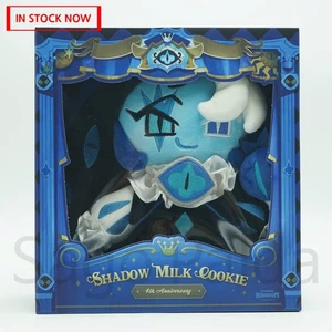 Peluche bambola COOKIE RUN REGNO SHADOW MILK COOKIE 4° anniversario *NUOVO SIGILLATO* - Foto 1 di 11
