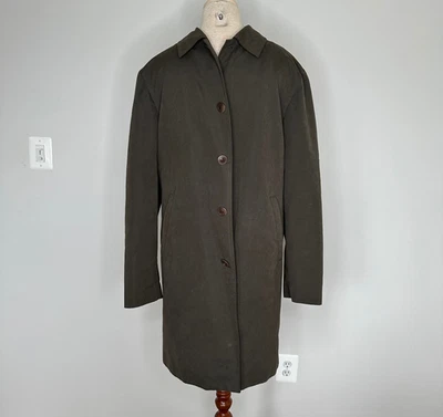 Gabardina para hombre Ermenegildo Zegna marrón oscuro talla 50 Foto 1 de 4