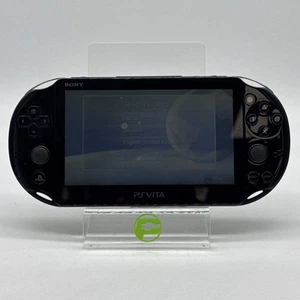 Sony Playstation Vita Slim PS Vita PCH-2001 Handheld Game System Only Black - Bild 1 von 6