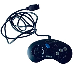 SEGA Professional Fighter Pad Controller for Genesis / Mega Drive Tested - Picture 1 of 7