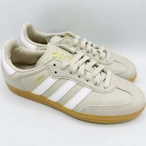 Adidas Samba OG Nude Beige Cloud White Gum Leather Herren/Damen Größen JR0883 - Bild 1 von 7