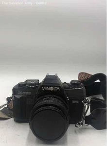 Minolta X-700 MPS Black Manual Focus 35mm SLR Film Camera With Strap - Picture 1 of 6