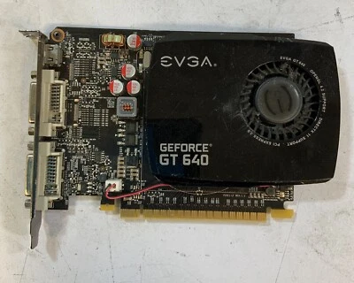 EVGA GeForce GT 640 2GB DDR3 PCI Express Video Card, 04G-P4-2647-KR NS P5D - Image 1 of 4