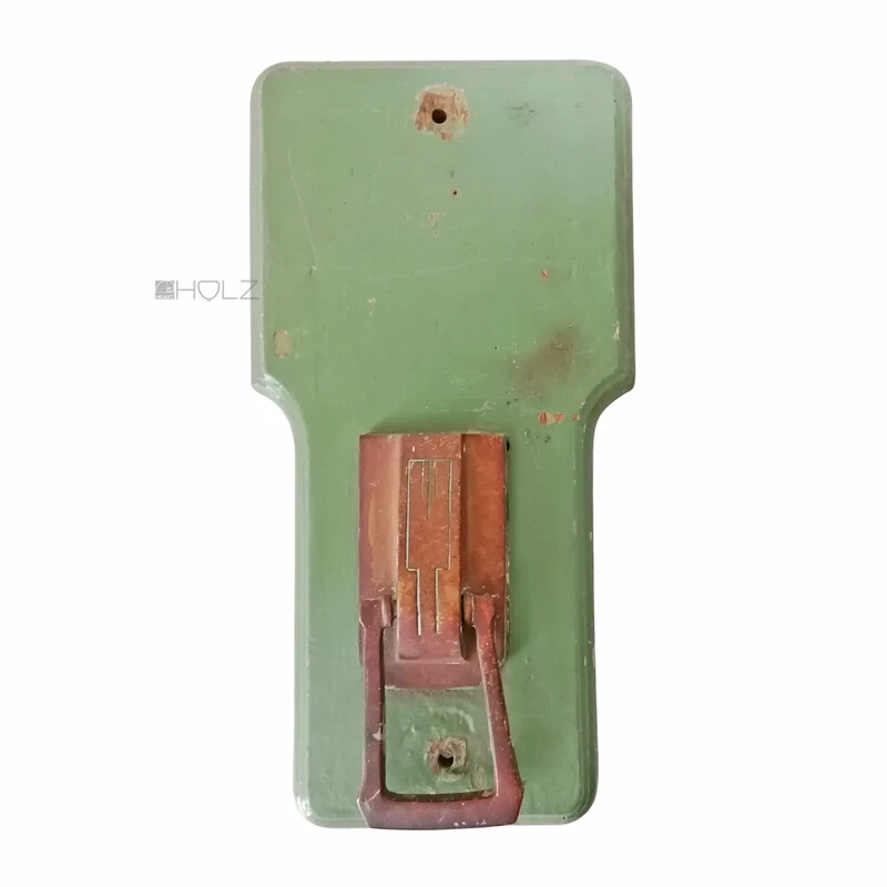 Buzzer De Maison Art Nouveau Ancien Buzzer À Plaque - Photo 1/1