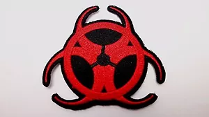 Biohazard! EMBROIDERED PATCH IRON-OR SEW - Picture 1 of 1