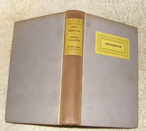 ANTISEMITISM Historically and Critically Examined by Hugo Valentin 1st ed 1936 - Imagen 1 de 4