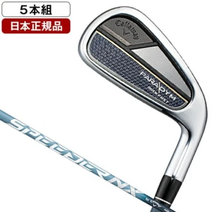 Callaway PARADYM MAX FAST ironset 6-9+Pw 5pc SPEEDER NX 40 graphite Flex R New - Picture 1 of 18