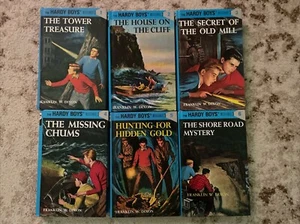 Hardy Boys Taschenlampe Serie Hardcover Band 1-6 1 2 3 4 5 6 Franklin W Dixon - Bild 1 von 14