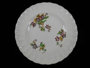 "Plato de aperitivo Vintage Numerado Copeland SPODE Inglaterra Mimbre Lane 7 5/8" - Imagen 1 de 9