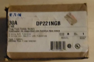 EATON DP221NGB GP121N General Duty Safety Switch - Picture 1 of 1