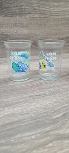 Tom & Jerry Welch's Jelly Jar Trinkgläser Fußball, Fußballglas Set 1991   - Bild 1 von 8