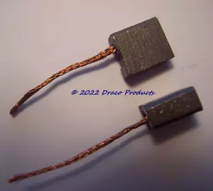 "Juego de cepillo de carbono de motor de repuesto 6 mm x 11 mm x 12 mm (1/4"" x 7/16"" x 1/2") - Imagen 1 de 7