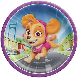 Paw Patrol Skye Nick Jr Hunde süß Kindergeburtstag Party 7" Papp Dessertteller - Bild 1 von 1