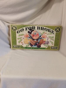 1976 Go For Broke Board Game by Selchow & Righter Complete -Untouched -Pristine - Picture 1 of 24