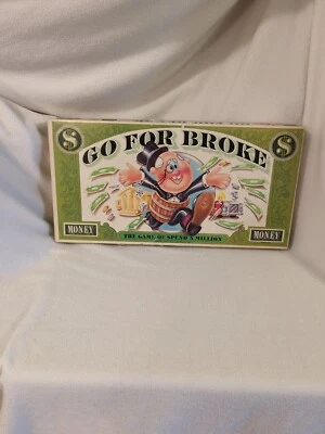 1976 Go For Broke Board Game by Selchow & Righter Complete -Untouched -Pristine  - Image 1 of 4