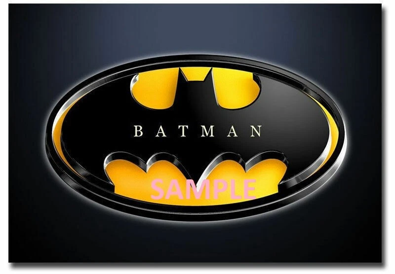 BATMAN LOGO REFRIGERATOR MAGNET TOOL BOX LOCKER CHRISTMAS GAG GIFT MAN CAVE