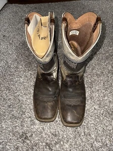Ariat Herren Gr.10,5 Weite Workhog Patriot USA Eckig Weiche Spitze Arbeitsstiefel 10023359 - Bild 1 von 10