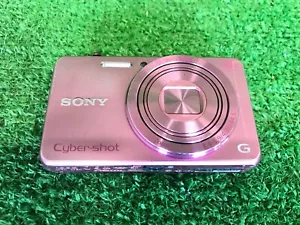 SONY Cyber-shot DSC-WX220 Digital Camera pink from Japan - Picture 1 of 9