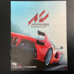 Assetto Corsa PS4 PlayStation 4 Manual / Insert Only - Picture 1 of 2