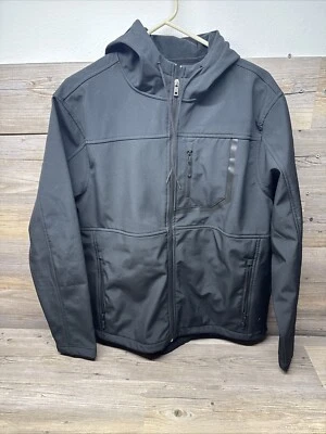 Outdoor Point Summit Men’s Blue Hooded Nylon Jacket - Size L New - Image 1 of 4