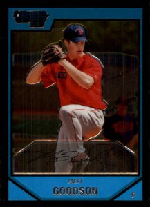 2007 Bowman Chrome Baseball Prospects #BC69 Matt Goodson Boston Red Sox
