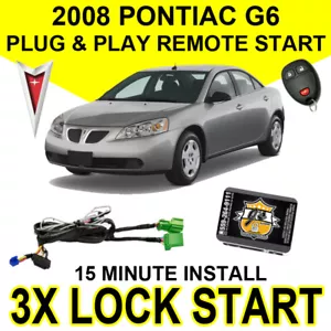 Js Alarms Plug & Play Remote Start Self Install For 2008 Pontiac G6 GM2 - Foto 1 di 8