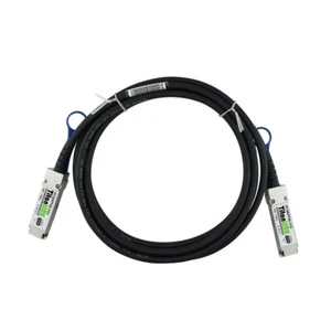 AT-QSFP28-1CU (compatible con Allied Telesis) QSFP28 Cable de conexión directa (DAC) vo - Imagen 1 de 4