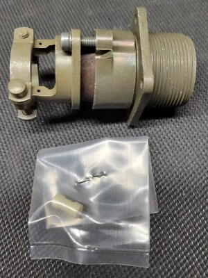 Bendix Connector MIL-Spec MS3100F 20-19S 3-Pin w/ backshell - Image 1 of 4