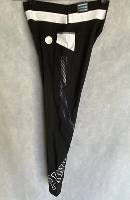 VICTORIA'S SECRET ROSA Talla L Negro Blanco Cintura Alta Ultimate Leggings con Bolsillo Foto 1 de 4