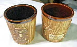 Tazza TIKI originale Harvey's Lake Tahoe, diametro 4 1/4"Hx4 1/4" nella parte superiore, 11,4 oz - bellissima - Foto 1 di 8