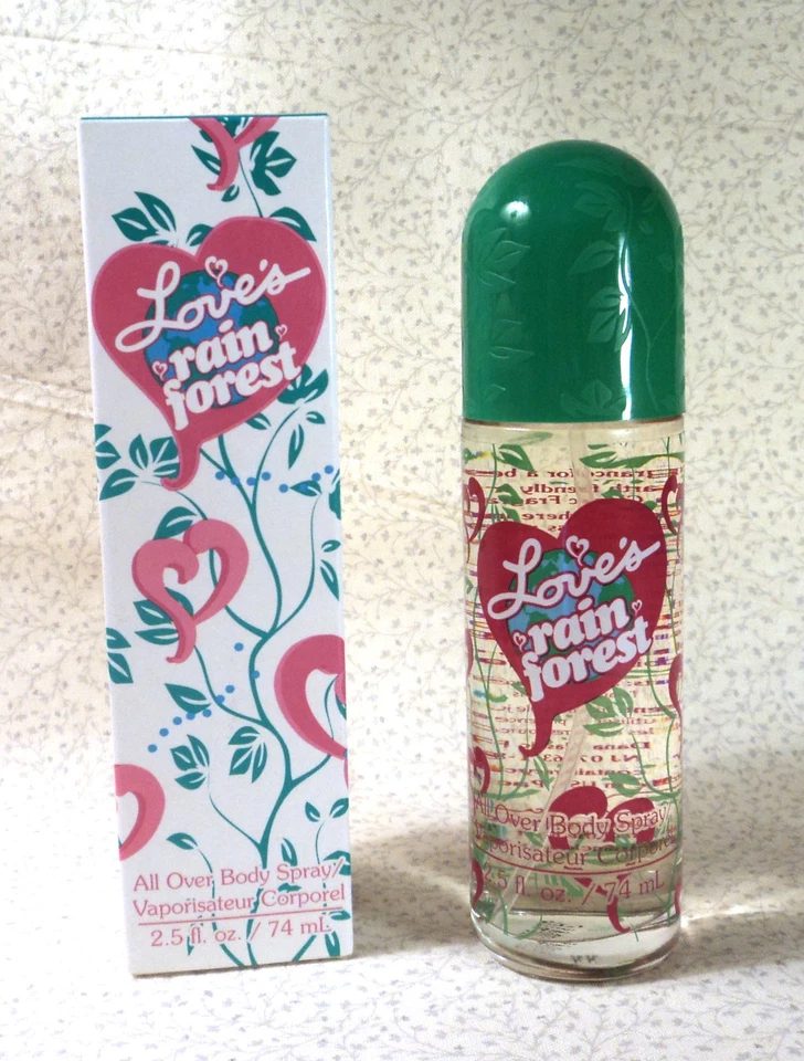 Love's Rain Forest de Dana spray para todo el cuerpo - 2,5 oz. - En caja Foto 1 de 1