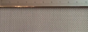 Rete metallica in acciaio inox con maglia 0,8 mm, spessore filo 0,32 mm, 100 cm x 70 cm - Foto 1 di 2