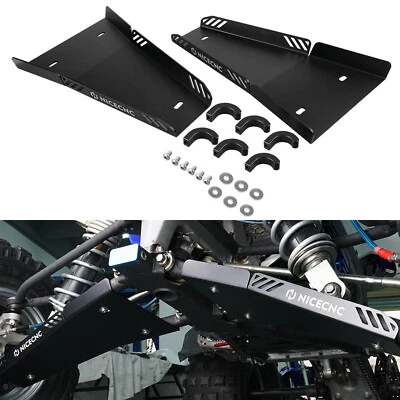 For Yamaha YFZ450R A-arm Guards Skid Plate Protector 1Pair NICECNC 2009-2023 - Image 1 of 4