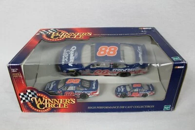 Winners Circle #88 Ford Quality Care Dale Jarrett 3 car set  - Image 1 of 4