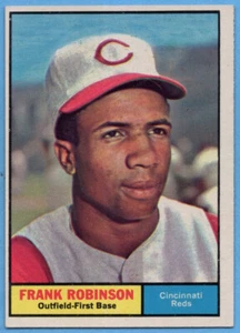 1961 Topps #360 Frank Robinson NEAR MINT+ Cincinnati Reds HOF A6401 - Picture 1 of 2