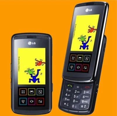 LG KF600 3.15MP AF BT 2" Touch FM Radio GSM 2G Triband Slider Cell Phone Mobile - Image 1 of 4