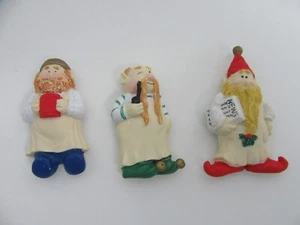 House of Lloyd 3 Breaktime Christmas Holiday Magnet Around the World Resin - Picture 1 of 3