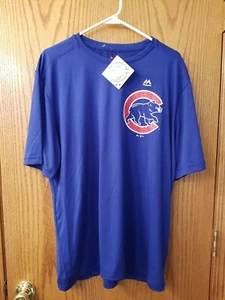MAJESTIC Cool Base Chicago Cubs Kurzarm Baseball Shirt Herren MLB XL XLarge - Bild 1 von 3