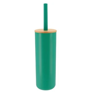 Toilet Brush and Holder Set Padang with Bamboo Top - Stylish Cleaning Solution - Picture 1 of 36