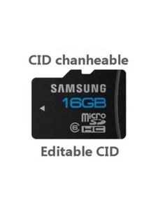 Changeable CID Samsung 16GB Micro SD card Editable CID - Picture 1 of 2