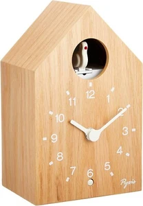 SEIKO Wall clock Cuckoo clock Analog Natural color wood PYXIS NA609A Japan - Picture 1 of 6