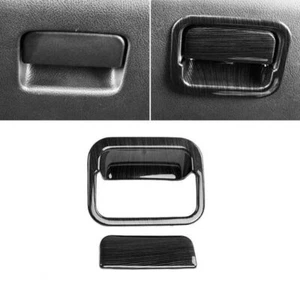 For Mitsubishi Outlander 13-20 Brushed Co-Pilot Storage Box Handle Sticker Trim - Foto 1 di 7