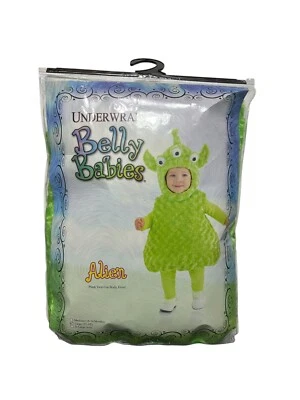Underwraps Belly Babies Alien Large 2T-4T Halloween Costume #25812 - Image 1 of 2