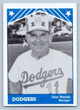 Stan Wasiak 1983 TCMA Vero Beach Dodgers