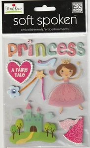Soft Spoken Ellen Kranz 3D Aufkleber Prinzessin 95270 schneller kostenloser Versand! LETZTER! - Bild 1 von 1